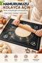 Silicone Dough Rolling Mat 41X56 cm Non-Stick Measured Dough Kneading and Rolling Mat for Pastry Pizza Cookies - 3