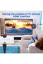 كابل بيانات MICROSPEED MS-78 CTO C بطول 1.5 متر، كابل HDMI إلى 3 RCA AV للصوت والفيديو، مناسب للتلفزيون وجهاز العرض - 6
