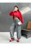 Women's Viscose Ribbed Waist Lace-Up Elastic Pockets Elastic Cuffs Casual Jogger Pants - Grimelanj - 3