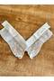 Embroidery Bird Embroidery White Collar Applique 46X11 cm