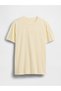 V-Frch Mini Logo Tee Men's Yellow T-Shirt 799323010 - 3
