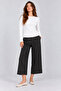 White Long Sleeve Basic T-Shirt - Blouse - - 2