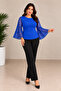 Ag Country Plus Size Tok Mesh Bell Sleeve Blouse - 2
