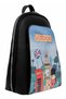 Women's Vegan Leather Black Backpack - Feeling London Fresh Design - 2