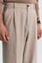 Relax Fit Pleated Men's Trousers - 2