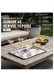 Pastane Tray 4 No 29*43 cm Serving, Coffee, Tea Tray - 3