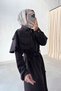 Cape Detail Trench Dress - Brown - 4