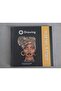 Acrylic & Oil Painting Drawing Notebook 20X20 cm 250 Gr Deep Textured Paper 24 Sheets Spiral Bound - 2