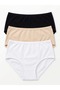 Women's Cotton High Waist Plus Size 3-Pack