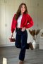 Bomber Jacket with Belt Detail - 9