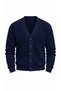 Men's V-Neck Buttoned Medium Slim Top Jacket - 4