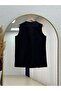 Berya Belted Fur Vest-Bn4547 Black - 6