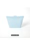 Reusable Silicone Food Storage Bags, Airtight with Zipper, Set of 3 Sizes(Blue) - 8