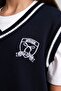 School V-Neck Embroidered Sweater for Girls H7867A826Au - 4