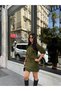 Women's Premium Quality Buttoned Cardigan Skirted Knitwear Set - 5