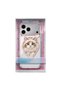 3D Embroidered Cat |   iPhone 18 Pro Max Compatible Magsafe-Enabled Design Stand Case - 6