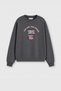 Women's Premium Fabric 3 Thread Raised Printed Sweatshirt - 2