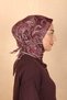 Soft Pamuk Eşarp Mürdüm - 3
