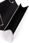 Envelope Model Metallic Texture Berlin Women's Shoulder Bag Silver - 5