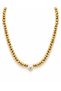 Heart Pearl Hematite Choker Necklace - 2