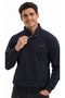 Men's 3-Thread High-Neck Sweatshirt - 5