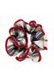 Checkered Red Striped Elastic Hair Tie