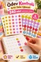 240 Pieces 6 Sheets School Label for Teachers |   Homework Check Motivation Report Card Decoration Sticker Set - 2