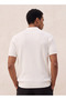 Smart Polo T-shirt with Ribbed Texture - 3