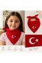 Moon and Star Embroidered White Cotton Bandana May 19 - 2