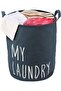 Foldable Large Cloth Laundry Hamper Basket with Double Handles