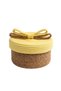 Pearl Series Jute Decorative Basket S Size (12X23 cm) |   Kurdeleli Vegan Desktop & Bathroom Organizer