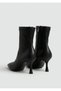 26Bk151-800 Pointed Toe Stretch 8cm Heel Boots for Women - 5