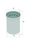 Filtru ulei motor 151mm MANN FILTER - 2