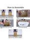 Bamboo Laundry Basket with Lid, Large Foldable Hamper - 3