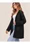 New Season Openwork Patterned Long Loose Oversize Knitwear Women's Cardigan - 2