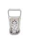 iPhone 18 Pro Compatible 3D Embroidered Cat Pendant Case with Magnetic Stand and Interchangeable Card Holder - 2