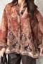 Brown Digital Printed Shirt - 4