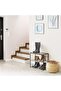3-Tier Shoe Rack Organiser with Grid Shelves, Industrial Style - 5