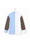 Women's Double Color Knitwear Garnished Striped Shirt Mta-T70 - 6