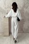 Ecru striped two-piece set - 6