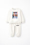 Manifest Design Printed Oversize Unisex Children's Tracksuit Set
