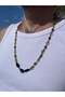 Capo Amber Turquoise Natural Stone Necklace |   Special Design Vintage Necklace - 7