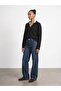 72377 100% Cotton High Waist Wide Leg Jeans - 3