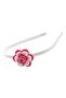 Top Knitted and Felted Flowers - Children's Crown - Handmade - 2
