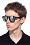 Veron Black Gray Mirror Men's Sunglasses - 2