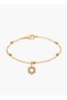 Gloo Pack of 4 Gold Tone Charm Accent Bracelet - 4