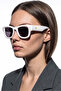 Sezer White Black Sunglasses - 2