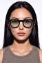 Dunke Black Green Gradient Sunglasses