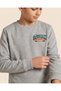 Senior Boys Grey Printed Crew Neck Sweatshirt - 3