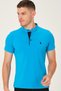 Men's Cotton T-Shirt Set of 2 Turquoise-Pink T8560 - 2